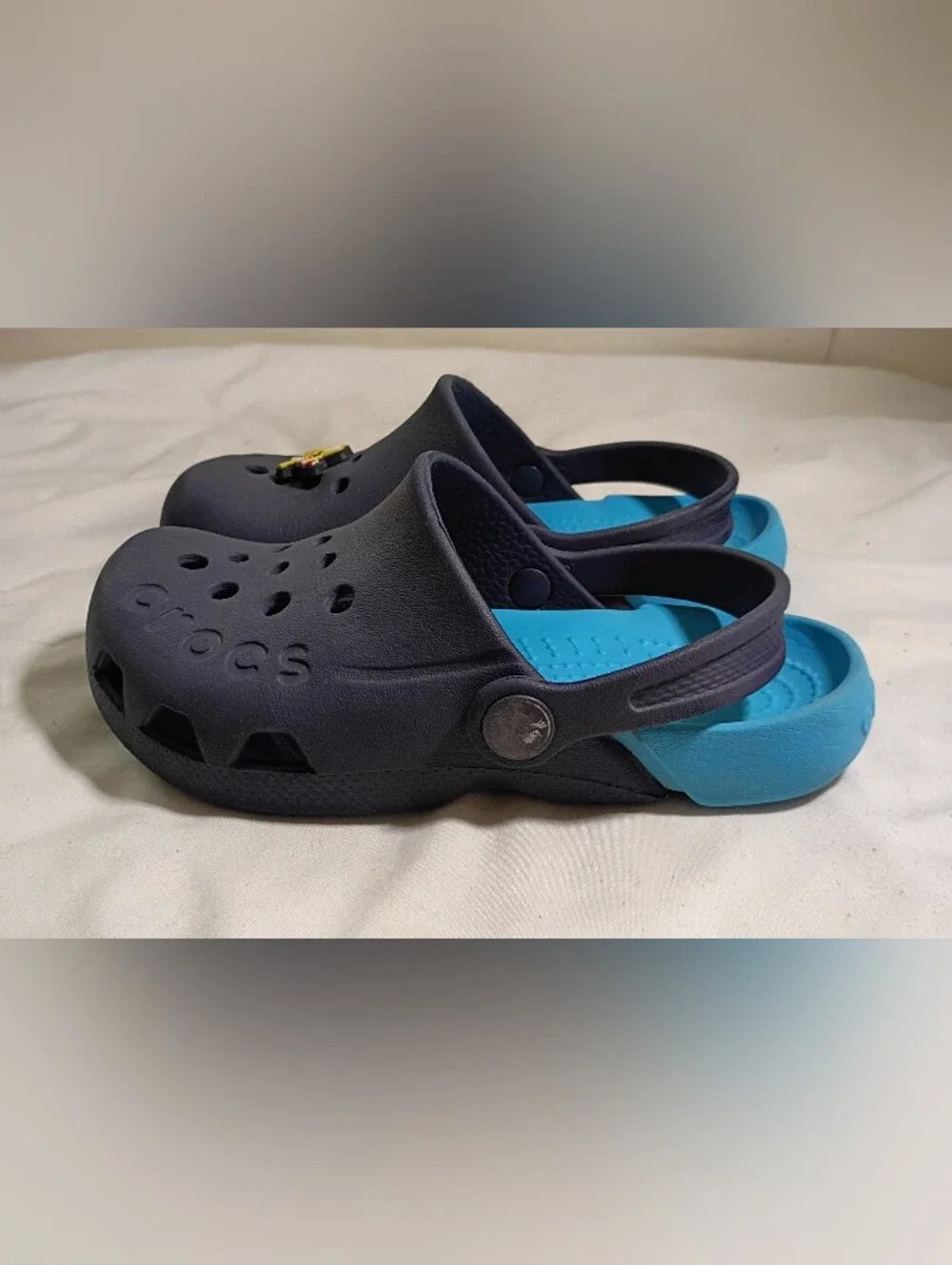 Kids Baya Clogs Size C11 Navy Blue Light Blue Boys Girls Toddler Sandal